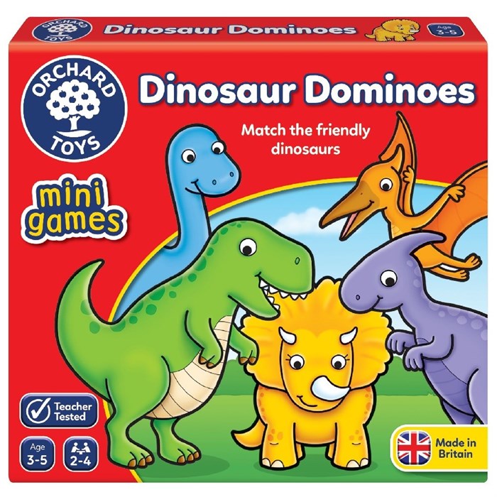 Orchard Dinosaur Dominoes Kutu Oyunu +3-5 yaş 