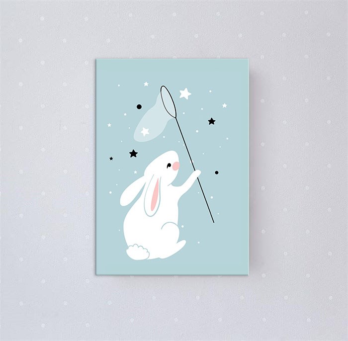 Tablo Sevimli Tavşan