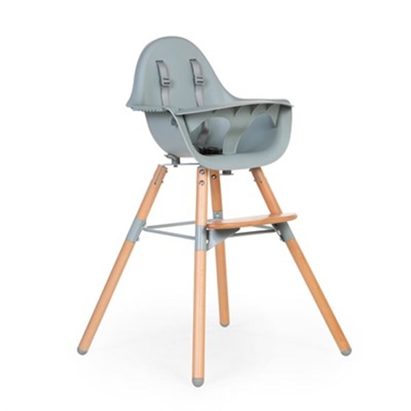 Evolu 2 Mama Sandalyesi Mint + Ön tepsi ( Silikon Matlı)