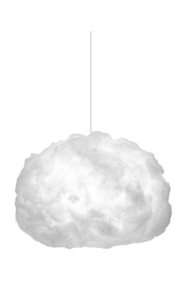Bouffeecloud Bulut  Sarkıt Orta Aydınlatma RGB Kumandalı Beyaz Kablolu