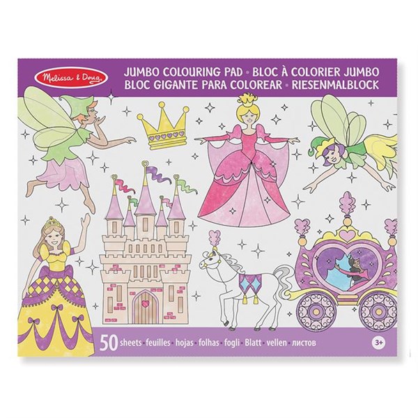 Dev Boyama Kitabı - Prenses &Peri 