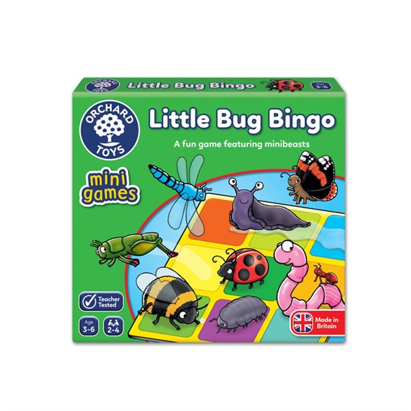 Little Bug Bingo Kutu Oyunu 3 - 6 yaş 