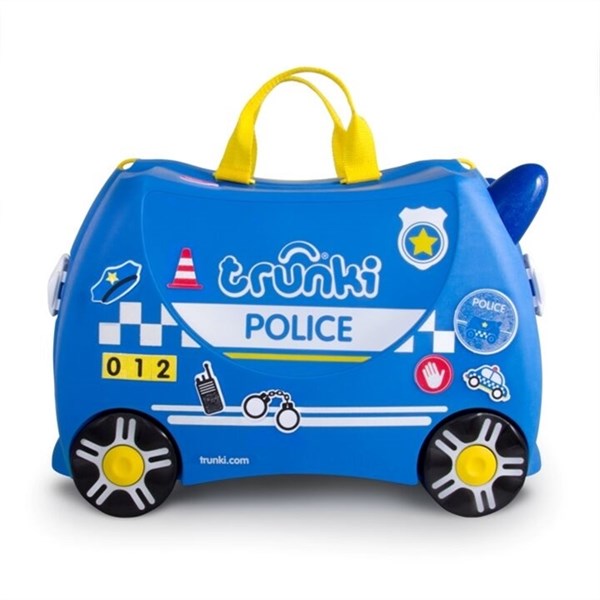 Trunki Çocuk Bavulu - Polis Arabası Percy 