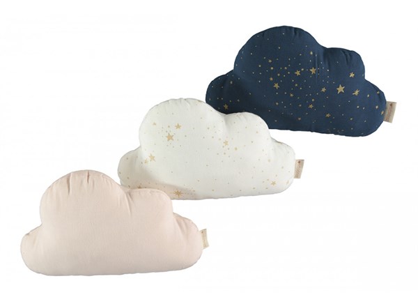 Yastık, Cloud , Gold Stella/ White 