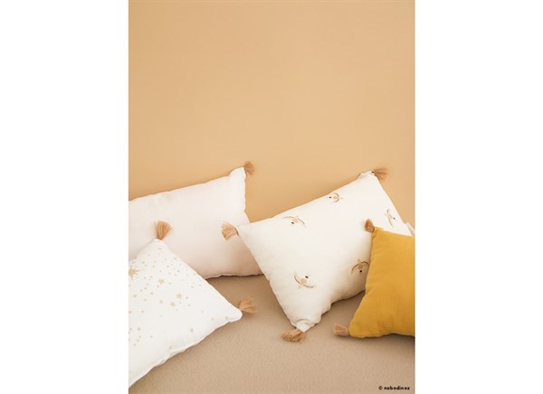 Yastık, Sublim, Gold Stella/White 